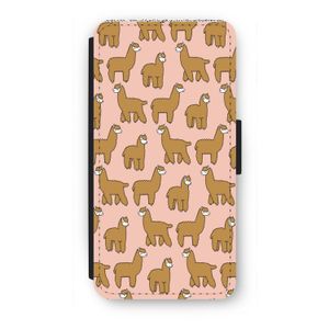 Alpacas: iPhone 8 Plus Flip Hoesje