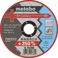 Metabo Accessoires M-Calibur Doorslijpschijf Ø 115x1,6x22,23 mm - 25 stuks - 616285000