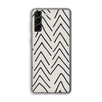 Marrakech Arrows: Samsung Galaxy S21 Plus Transparant Hoesje