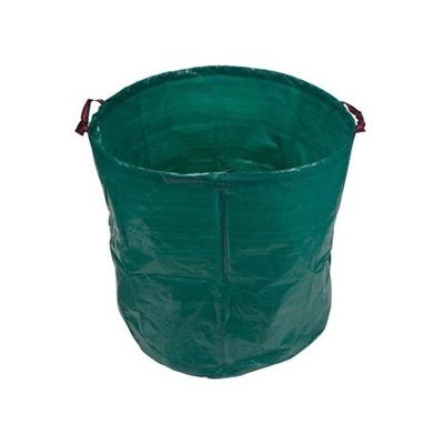 Opvouwbare tuinafvalzak - groen - 272 liter - 69 x 70 cm - tuinopruimer - tuin afvalzak