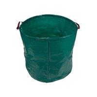 Opvouwbare tuinafvalzak - groen - 272 liter - 69 x 70 cm - tuinopruimer - tuin afvalzak