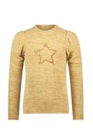 Like Flo Meisjes top puffy melee - Camel