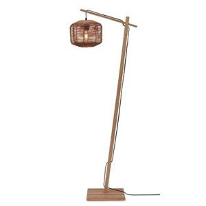 GOOD&MOJO Vloerlamp Tanami - Bamboe|Rotan - 55x30x150cm