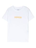 Aspesi Kids t-shirt en coton à logo imprimé - Blanc - thumbnail