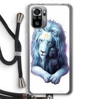 Child Of Light: Xiaomi Redmi Note 10S Transparant Hoesje met koord