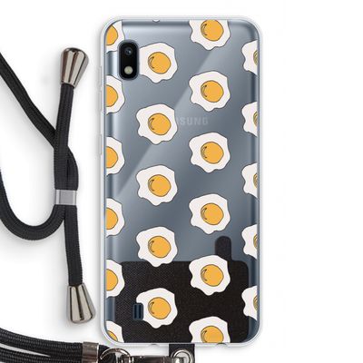 Bacon to my eggs #1: Samsung Galaxy A10 Transparant Hoesje met koord
