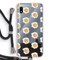 Bacon to my eggs #1: Samsung Galaxy A10 Transparant Hoesje met koord