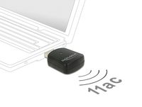 Delock 12502 USB 3.0 dual-band WLAN ac/a/b/g/n ministick 867 + 300 Mbps - thumbnail