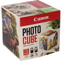 Canon Fotokubusset Photo Cube Creative Pack Origineel Combipack Zwart, Kleur 3713C014 Canon Fotokubusset Photo Cube Creative Pack Origineel Combipack Zwart, Kleur 3713C014