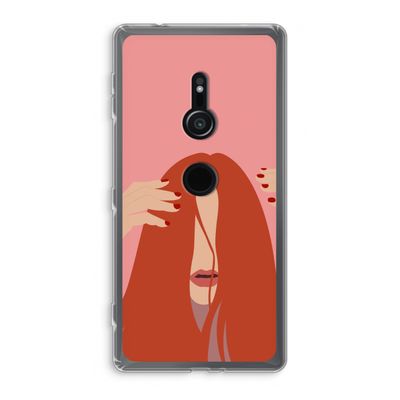 Woke up like this: Sony Xperia XZ2 Transparant Hoesje