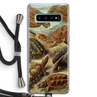 Haeckel Chelonia: Samsung Galaxy S10 Plus Transparant Hoesje met koord