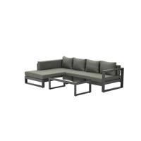 Garden Impressions Esmee loungeset rechts carbon black mystic grey