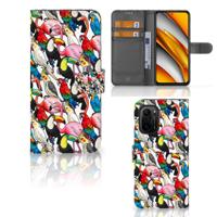 Poco F3 | Xiaomi Mi 11i | Telefoonhoesje | Met pasjeshouder | Birds