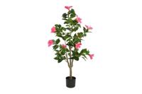 Decostar Hibiscus fuchsia plant 120 cm roze