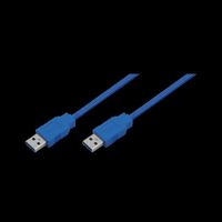 USB 3.0 A Male to A Male, blue, 2M, CU0052 - thumbnail