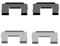 Accessoireset, schijfremblok 82510700