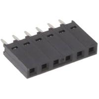 Molex 901471206 Female behuizing (board) Totaal aantal polen: 6 Inhoud: 1 stuk(s) Tube