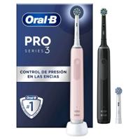 Elektrische tandenborstel Oral-B PRO 3 3900N Zwart Roze