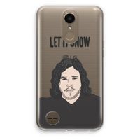 Let It Snow: LG K10 (2017) Transparant Hoesje