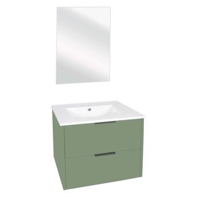 Differnz Bolo badmeubelset knock-down, FSC® | groen | 60 cm