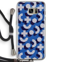 8-bit N°5: Samsung Galaxy S7 Edge Transparant Hoesje met koord
