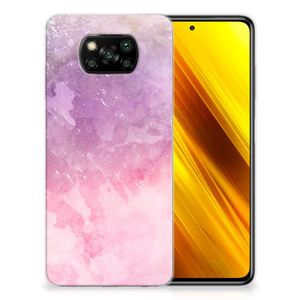 Hoesje maken Xiaomi Poco X3 | Poco X3 Pro Pink Purple Paint