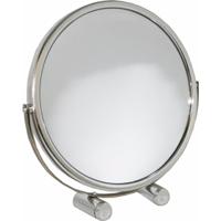 Gerimport Make-up spiegel - op standaard - 18.5 cm - ovaal - staand