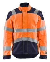 Blåkläder Multinorm inherent jack 40891513 | High-Vis Oranje/Marineblauw | Maat S - 7330509720332 Blåkläder Multinorm inherent jack 40891513 | High-Vis Oranje/Marineblauw | Maat S - 7330509720332