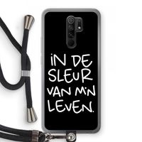 De Sleur: Xiaomi Redmi 9 Transparant Hoesje met koord