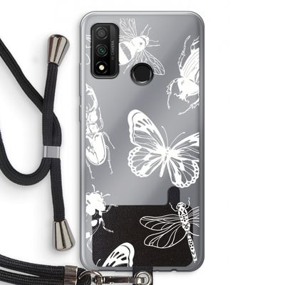 Tiny Bugs: Huawei P Smart (2020) Transparant Hoesje met koord