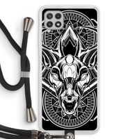 Oh Deer: Samsung Galaxy A22 4G Transparant Hoesje met koord