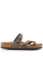 Birkenstock sandales Mayari en cuir - Marron - thumbnail