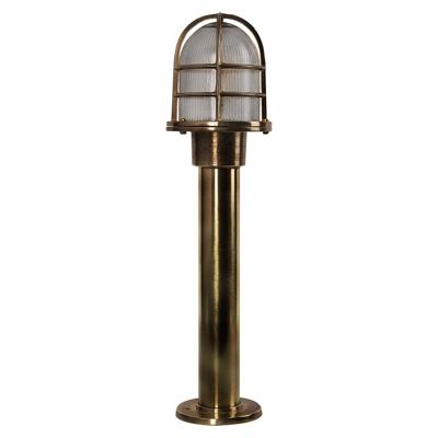 KS Verlichting TerraslampCaspian 60cm antiek messing - 6752