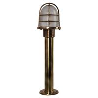 KS Verlichting TerraslampCaspian 60cm antiek messing - 6752