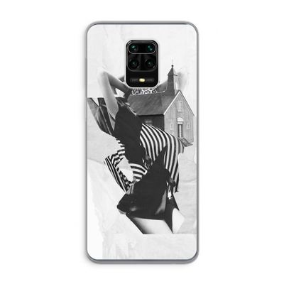 House: Xiaomi Redmi Note 9 Pro Transparant Hoesje