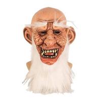 Oude dwerg horror/halloween masker van latex - Verkleedmaskers - thumbnail