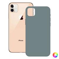 Telefoonhoes iPhone 12 Pro KSIX Soft Silicone iPhone 12, 12 Pro Kleur Rood