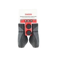 Simson handvatten ergonomics zwart-antraciet