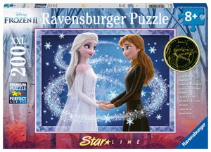 Ravensburger puzzel 200 stukjes XXL Disney Frozen Starline Zussen voor altijd