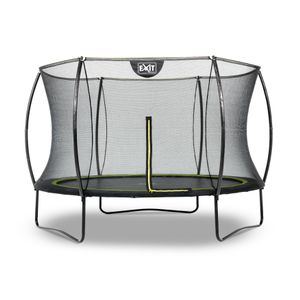 Exit Silhouette trampoline met net - Ø 305 cm- Zwart