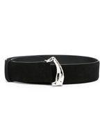 Alberta Ferretti ceinture en daim - Noir - thumbnail