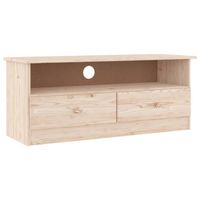 vidaXL TV-meubel met lades ALTA 100x35x41 cm massief grenenhout