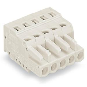 WAGO 721-104/026-000 Female behuizing (kabel) 721 Totaal aantal polen: 4 Rastermaat: 5 mm Inhoud: 100 stuk(s)