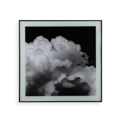 Schilderij Versa Wolken Kristal 2 x 50 x 50 cm