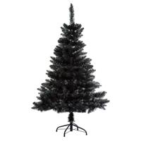 Feeric lights & christmas Kunstkerstboom?- zwart?- kunststof?- H180 cm?- met voet