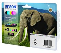 Epson Elephant Multipack 6-colours 24 Claria Photo HD Ink - thumbnail