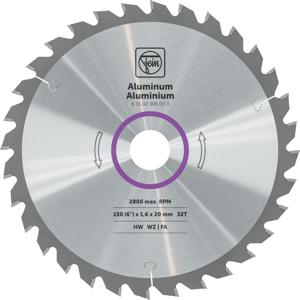 Fein Cirkelzaagblad voor Aluminium & Non-ferro | Premium | Ø 150mm Asgat 20mm 32T - 63502306000