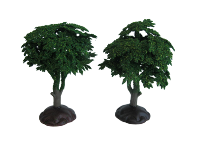 Bomen Donkergroen 2 stuks - Oosterik home