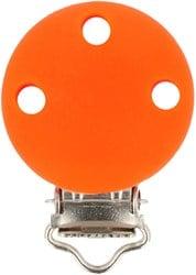 Opry Siliconen speenklem Oranje 29,5x42,7mm