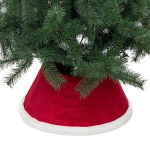 Feeric Christmas kerstboomrok - kerstman - rood - D56 x H32 cm   -